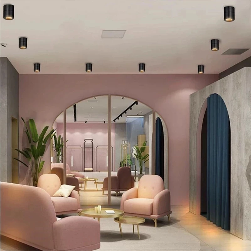 LED Downlights Surface Mounted COB Ceiling Lamps Dimmable 10W 12W 15W 18W Foldable 360 Rotatable Background Track Spot Light
LED Downlights Surface Mounted COB Ceiling Lamps Dimmable 10W 12W 15W 18W Foldable 360 Rotatable Background Track Spot Light