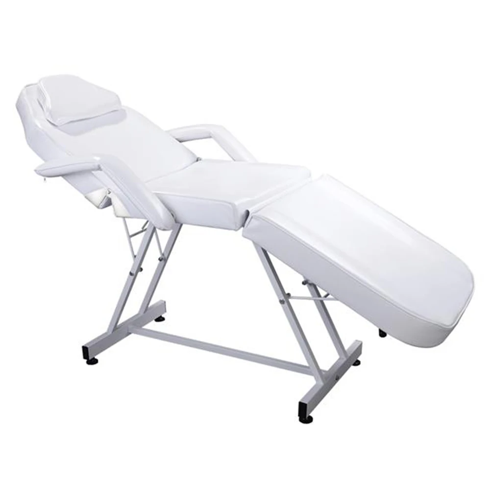 75" PVC & Iron & Sponge Professional Adjustable Beauty Salon SPA Massage Table Bed Tattoo Chair White 
75" PVC & Iron & Sponge Professional Adjustable Beauty Salon SPA Massage Table Bed Tattoo Chair White