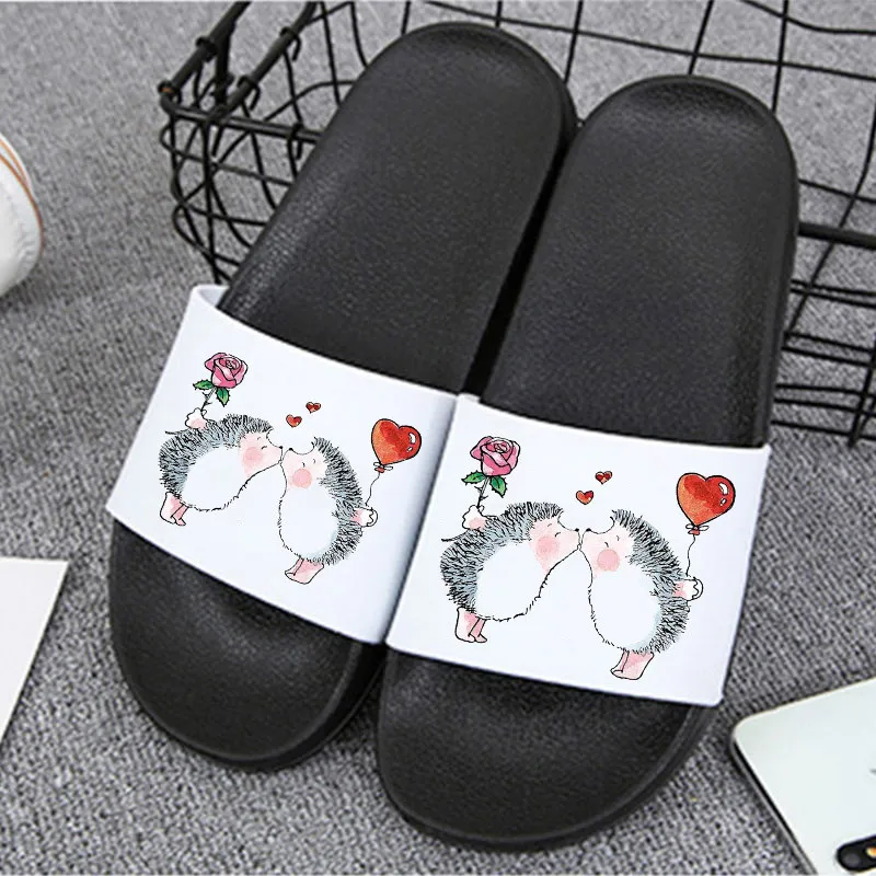 Fashion Women Summer Slippers Cute Hedgehog Slipper Indoor Cartoon Flip Flops Ladies Flat Beach Slides
Fashion Women Summer Slippers Cute Hedgehog Slipper Indoor Cartoon Flip Flops Ladies Flat Beach Slides