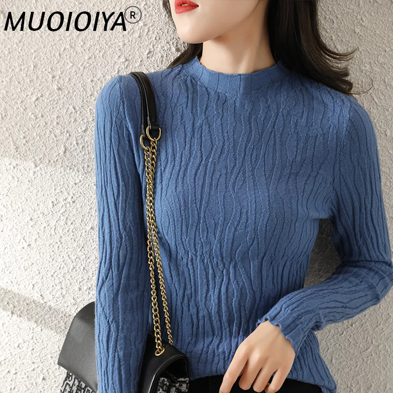 Women 100% Cashmere and Wool Pullover New Arrival O-Neck Elasticity Sweater Female Warm Soft Basic Jumper Solid Slim Femme
Women 100% Cashmere and Wool Pullover New Arrival O-Neck Elasticity Sweater Female Warm Soft Basic Jumper Solid Slim Femme