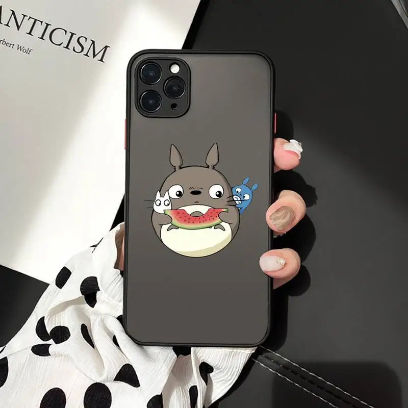 Studio Ghibli Totoro Ponyo Spirited Away Phone Case matte transparent For iphone 7 8 11 12 plus mini x xs xr pro max cover
Studio Ghibli Totoro Ponyo Spirited Away Phone Case matte transparent For iphone 7 8 11 12 plus mini x xs xr pro max cover