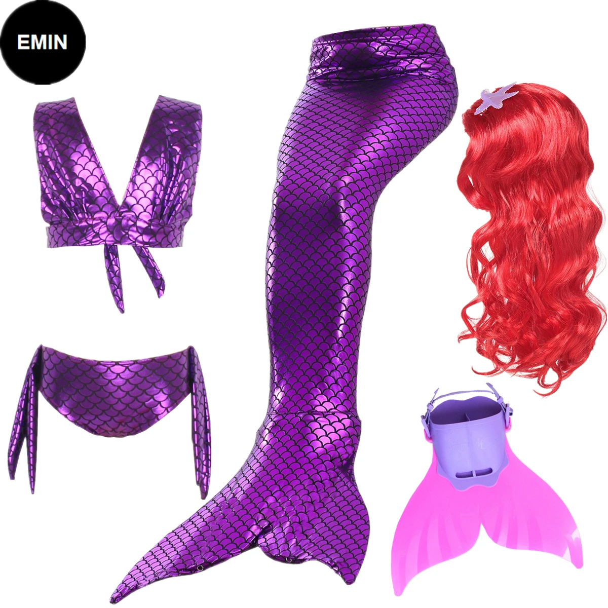 Kids Girls Swimming Mermaid tail Mermaid Costume Cosplay Children Swimsuit Fantasy Beach Bikini can add Monofin Fin
Kids Girls Swimming Mermaid tail Mermaid Costume Cosplay Children Swimsuit Fantasy Beach Bikini can add Monofin Fin