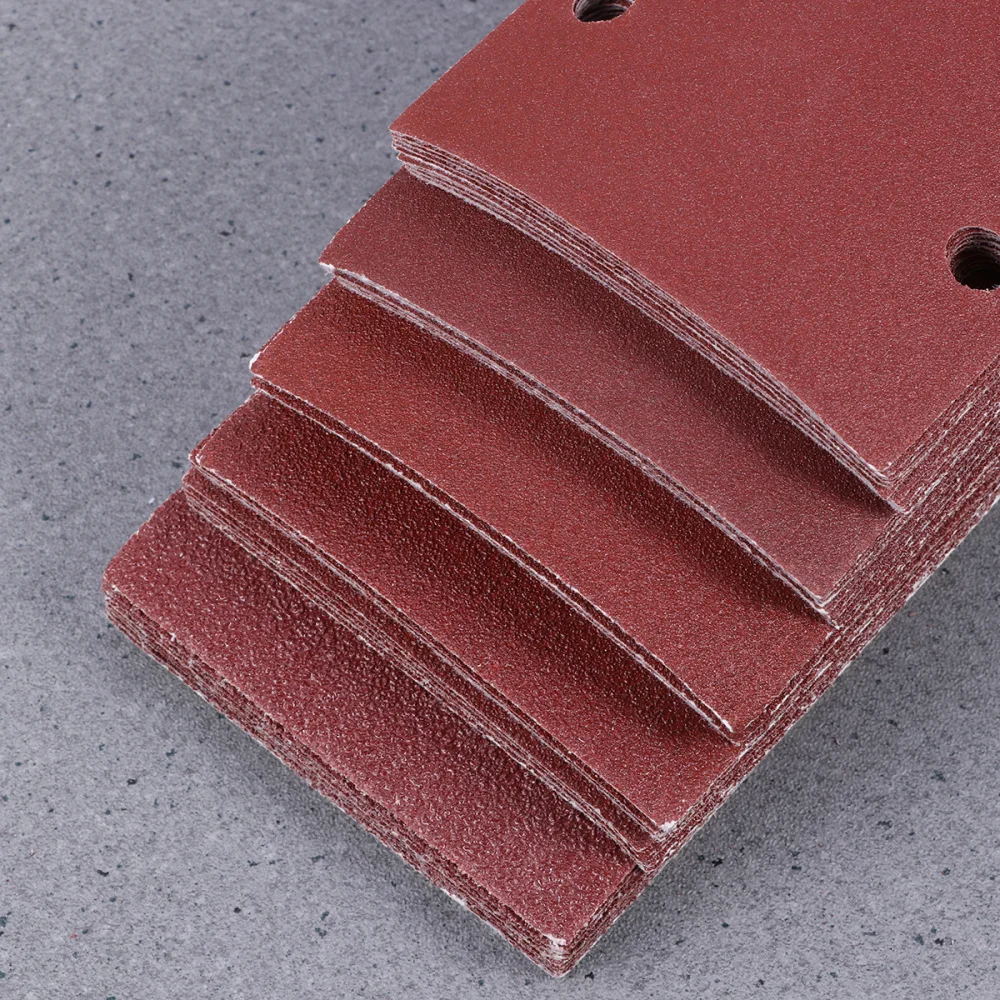 50pcs 8 Holes Square Sandpaper Assorted Dry Wet Abrasive Sand Paper for Wood Metal Automotive Sanding Furniture and Wood Turning
50pcs 8 Holes Square Sandpaper Assorted Dry Wet Abrasive Sand Paper for Wood Metal Automotive Sanding Furniture and Wood Turning