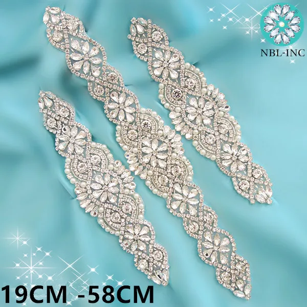 (1PC) Bridal dress belt wedding with silver crystals rhinestone applique sash belts No Ribbon for wedding dress WDD0152-WDD0403
(1PC) Bridal dress belt wedding with silver crystals rhinestone applique sash belts No Ribbon for wedding dress WDD0152-WDD0403