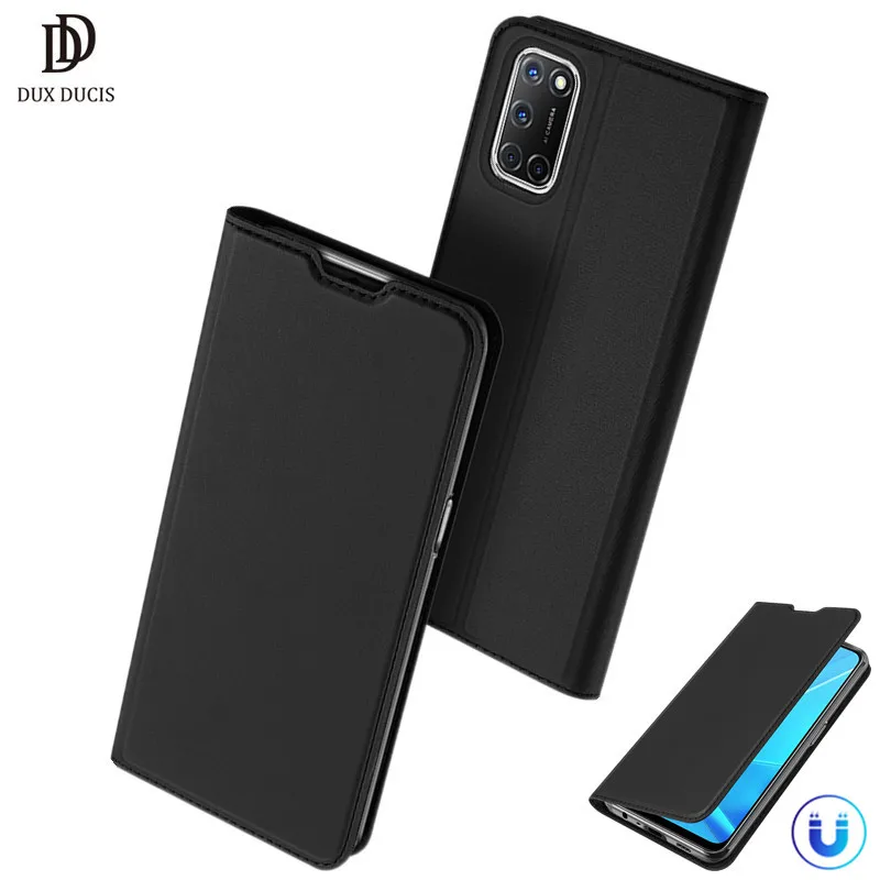 Роскошный флип чехол из искусственной кожи для Oppo A92 A72 A52 6 5 дюйма Сумки телефона