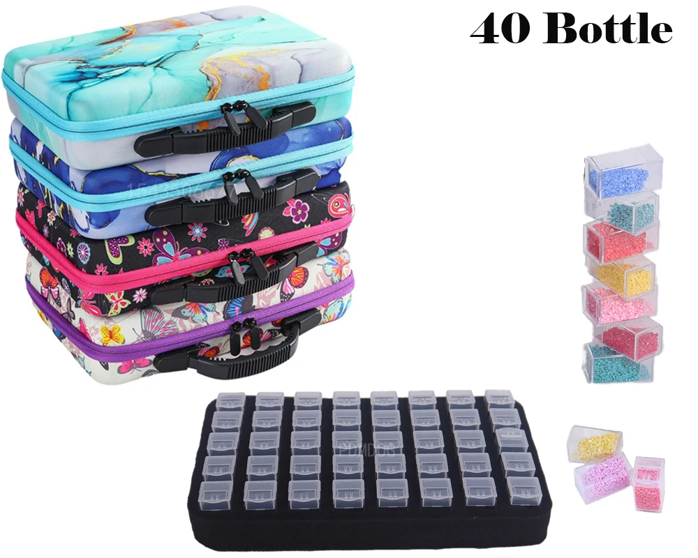 high end 40/80 Bottles Diamond Painting Box Tool Container Storage Box Carry Case Holder Bag Zipper Design Shockproof Durable
high end 40/80 Bottles Diamond Painting Box Tool Container Storage Box Carry Case Holder Bag Zipper Design Shockproof Durable