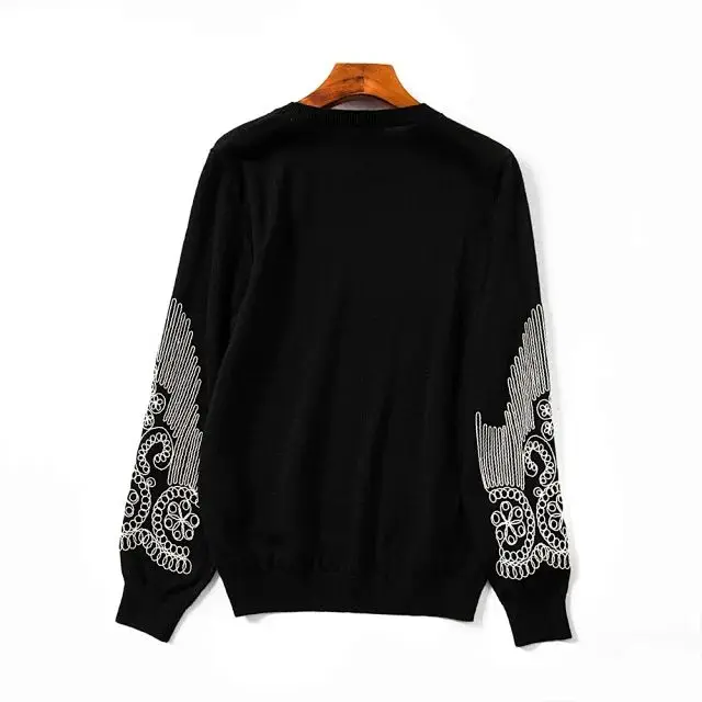 Women Sweaters 2021 Autumn and Winter New Heavy Knitting Hand-embroidered Wool Sweater
Women Sweaters 2021 Autumn and Winter New Heavy Knitting Hand-embroidered Wool Sweater