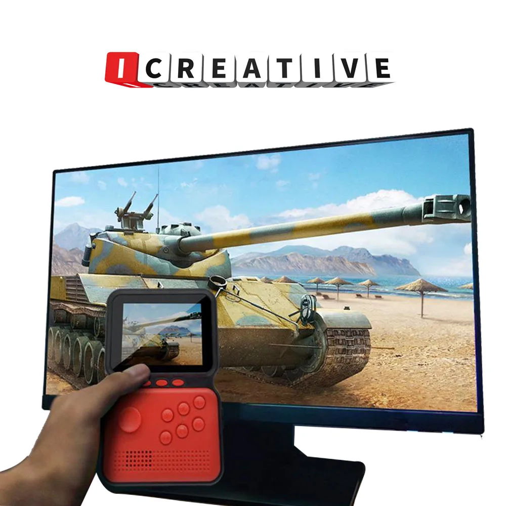 ICREATIVE M3 Protable 3 Inch Mini Game Controller Handheld 16 Bit Retro Game Console Built-in 900+ Classic Games Rechargable
ICREATIVE M3 Protable 3 Inch Mini Game Controller Handheld 16 Bit Retro Game Console Built-in 900+ Classic Games Rechargable