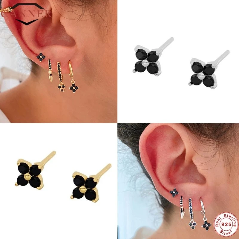 CANNER Fashion 100% Real 925 Sterling Silver Earrings For Women Lightning CZ Zircon Earings silver Jewelry Gifts pendientes
CANNER Fashion 100% Real 925 Sterling Silver Earrings For Women Lightning CZ Zircon Earings silver Jewelry Gifts pendientes