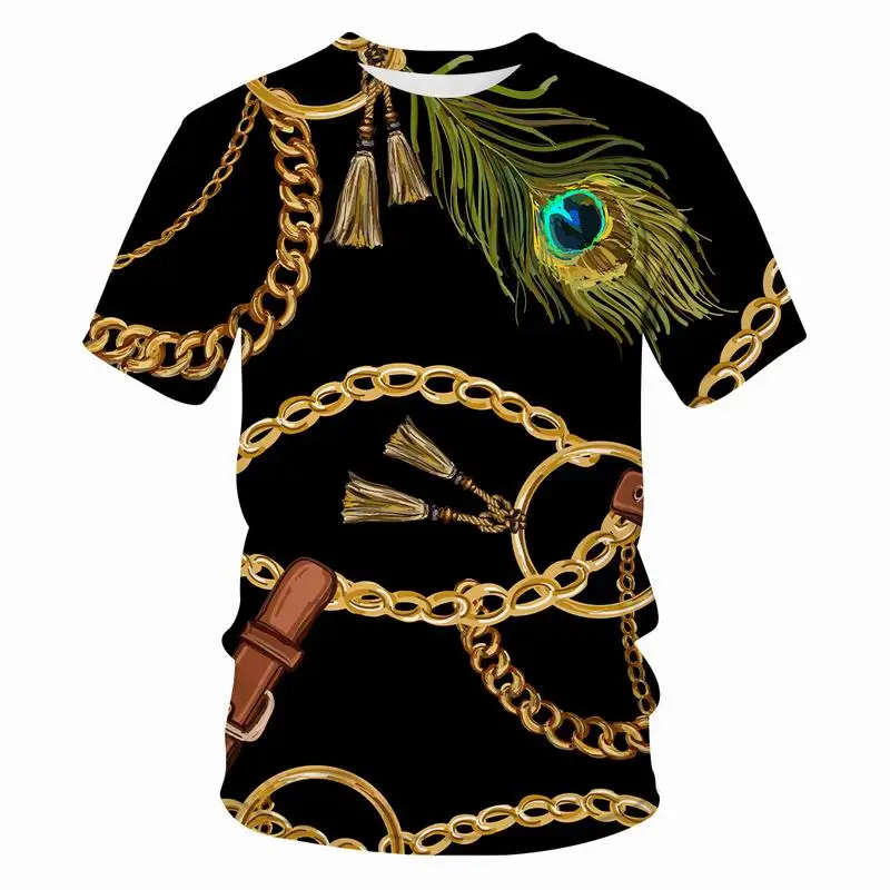 Chain series TShirt Man's Shirt 3D Print T-Shirts Harajuku Men's T Shirts Women Tshirt Hip Hop Tops Tees Streetwear Mens clothes
Chain series TShirt Man's Shirt 3D Print T-Shirts Harajuku Men's T Shirts Women Tshirt Hip Hop Tops Tees Streetwear Mens clothes