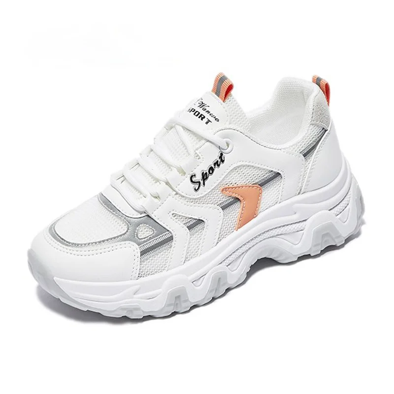 Platform White Sneakers Women 2021 Summer Sports Shoes Thick Sole Breathable Designer Vulcanized shoes basket zapatillas mujer
Platform White Sneakers Women 2021 Summer Sports Shoes Thick Sole Breathable Designer Vulcanized shoes basket zapatillas mujer