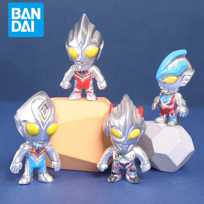 Bandai 4pcs Ultraman Taro Seven Jack Ace Cute Action Figures Pvc Doll Collection Model Sound Toys Children's Holiday Gift
Bandai 4pcs Ultraman Taro Seven Jack Ace Cute Action Figures Pvc Doll Collection Model Sound Toys Children's Holiday Gift