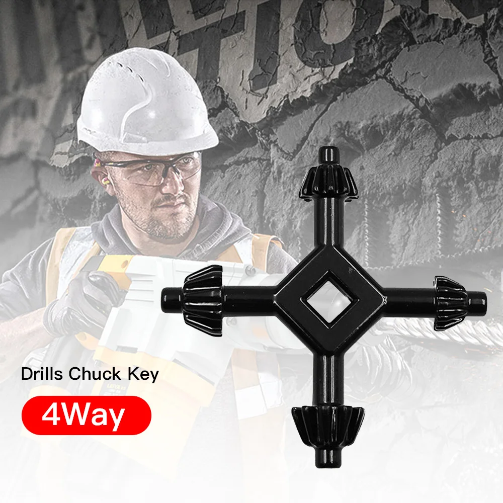 Wrench Drill Chuck Key 4 Way Drill Press Chuck Chucks Universal Combination Hand Tool Accessories 4 in 1 Hand Drill Key
Wrench Drill Chuck Key 4 Way Drill Press Chuck Chucks Universal Combination Hand Tool Accessories 4 in 1 Hand Drill Key