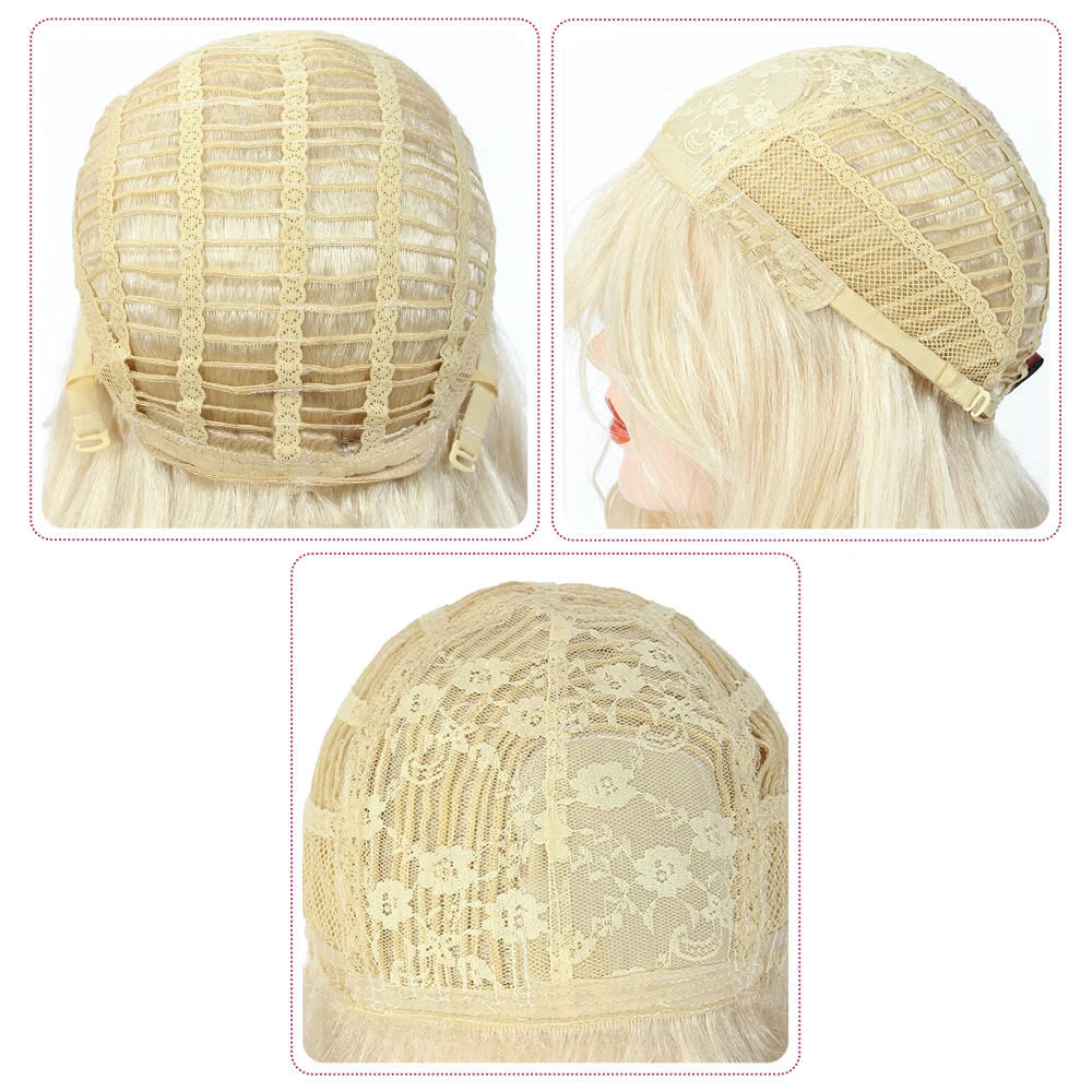 Machine Made Synthetic Wig Blonde Colored Long Body Wave Wigs For Black Women 24inch Heat Resisant Fiber Cosplay Wigs X-TRESS 
Machine Made Synthetic Wig Blonde Colored Long Body Wave Wigs For Black Women 24inch Heat Resisant Fiber Cosplay Wigs X-TRESS