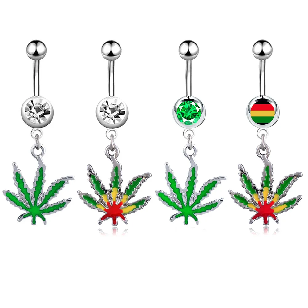 Stainless Steel Navel Ring Piercing Jewelry Leaf Barbell Drop Dangle Body Piercing Belly Button Rings Men Women Body Jewelry
Stainless Steel Navel Ring Piercing Jewelry Leaf Barbell Drop Dangle Body Piercing Belly Button Rings Men Women Body Jewelry