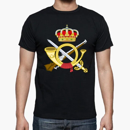 

Spanish Legion Army Infantry Emblem T-Shirt. Summer Cotton O-Neck Short Sleeve Mens T Shirt New S-3XL