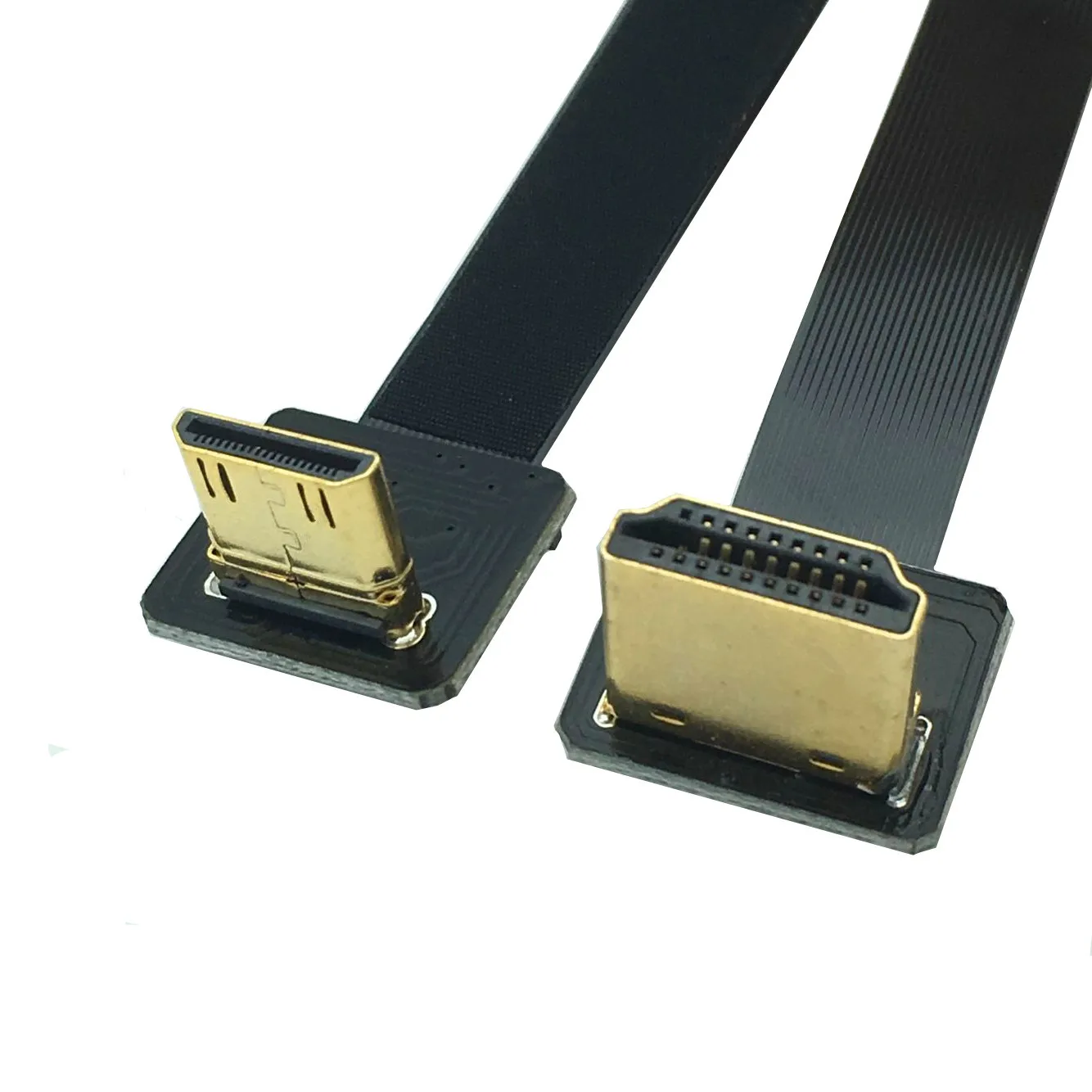 FPV HDMI-совместимый с мини HDMI-совместимый плоский кабель 90 градусов FPC для мультикоптера аэрофотосъемки 
FPV HDMI-совместимый с мини HDMI-совместимый плоский кабель 90 градусов FPC для мультикоптера аэрофотосъемки