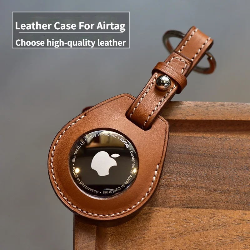 Apple Airtag Case Protective Pu Leather For Air Tag KeyRing Anti-Drop Non-slip Hook Type Pet Tracker Item anti-lost Device Cover
Apple Airtag Case Protective Pu Leather For Air Tag KeyRing Anti-Drop Non-slip Hook Type Pet Tracker Item anti-lost Device Cover