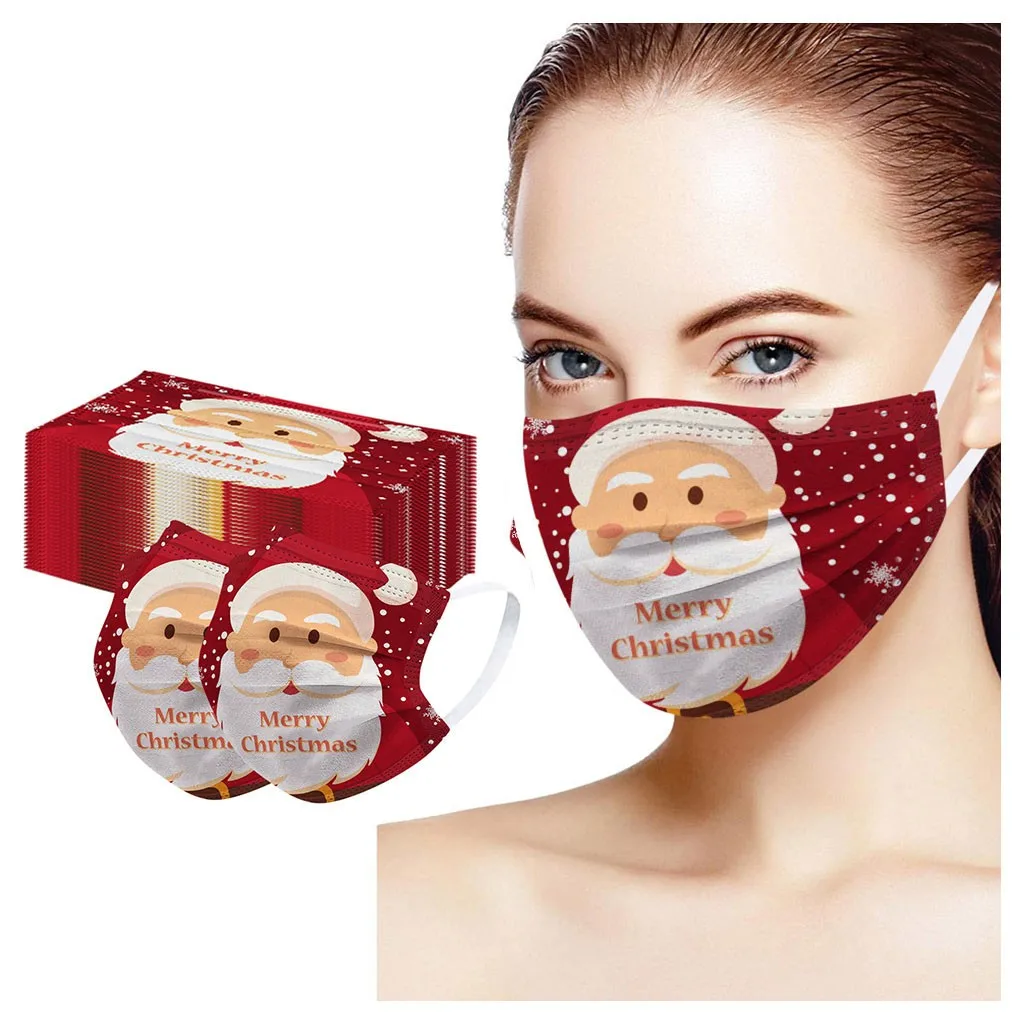 10pcs Adult Face Mask Christmas Proteccion Disposable Masks Girl 3-ply Covers Fashion Mouths Halloween Cosplay Mascara Navid
10pcs Adult Face Mask Christmas Proteccion Disposable Masks Girl 3-ply Covers Fashion Mouths Halloween Cosplay Mascara Navid