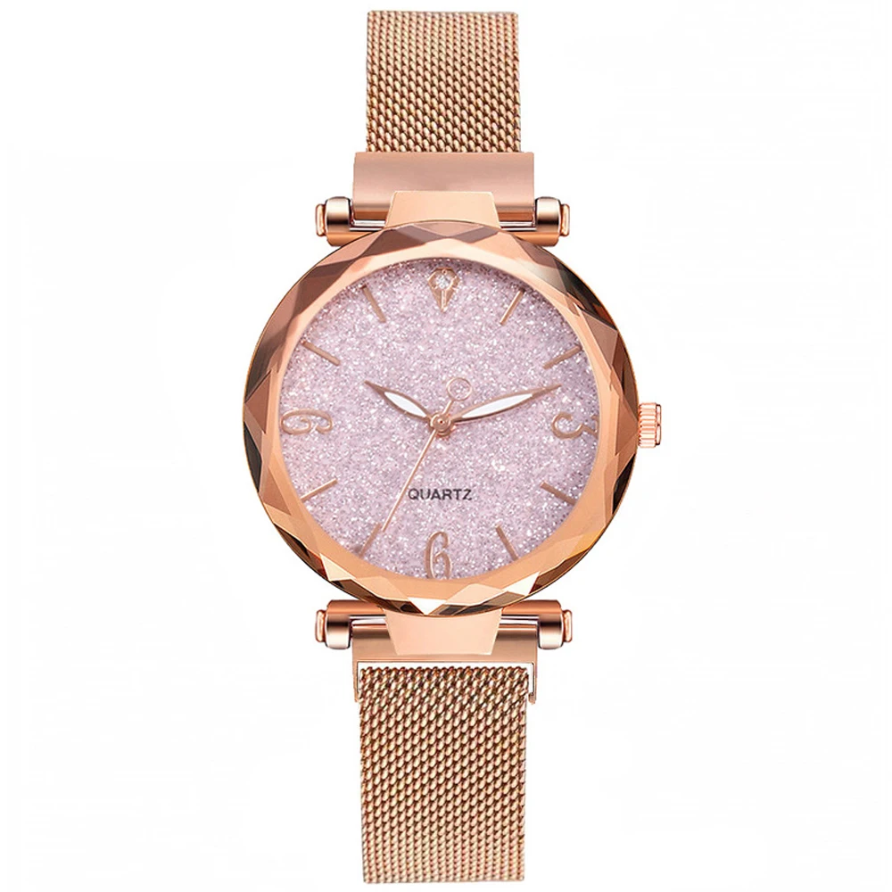 Rose Gold Women Watch 2021 Top Brand Luxury Magnetic Starry Sky Lady Wrist Watch Mesh Female Clock For Dropship relogio feminino
Rose Gold Women Watch 2021 Top Brand Luxury Magnetic Starry Sky Lady Wrist Watch Mesh Female Clock For Dropship relogio feminino