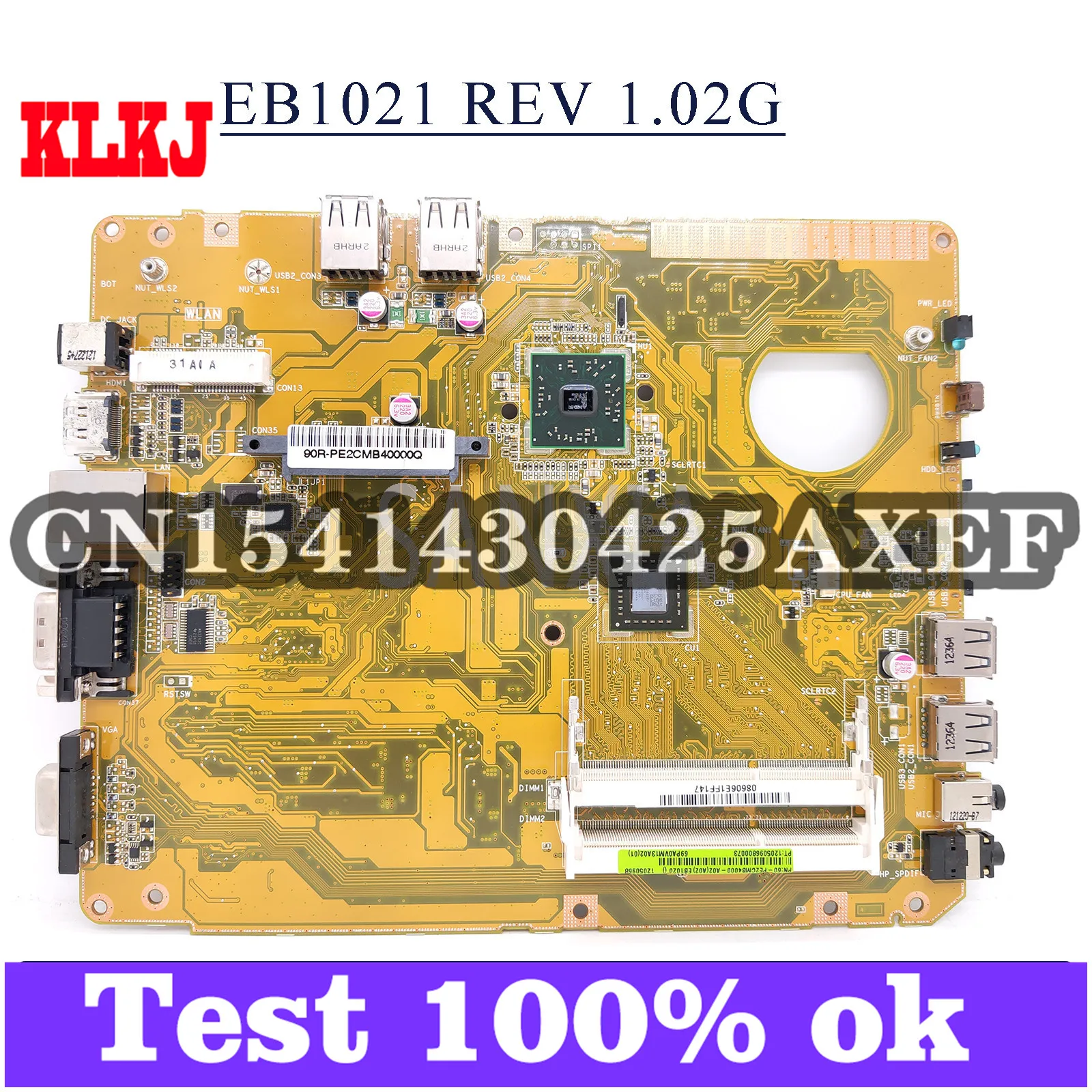 KLKJ EB1021 EeeBox PC материнская плата EB1021 оригинальная материнская плата мини ПК
KLKJ EB1021 EeeBox PC материнская плата EB1021 оригинальная материнская плата мини ПК