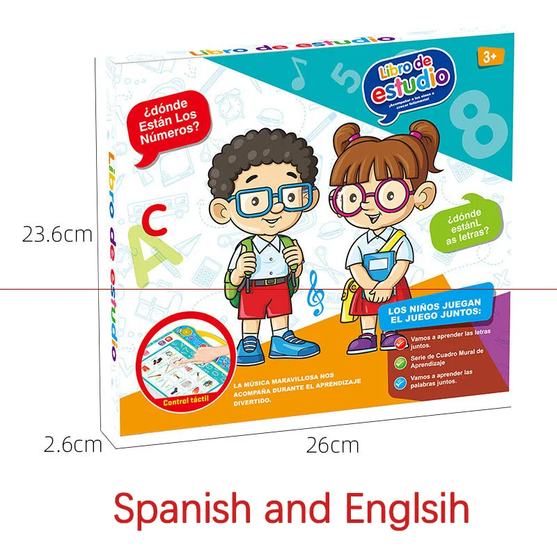 New Spanish And English Bilingual Audiobooks Electronic Audiobooks Childrens Educational Toys Preschool Education Books in Span
New Spanish And English Bilingual Audiobooks Electronic Audiobooks Childrens Educational Toys Preschool Education Books in Span