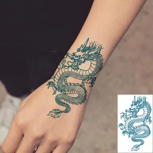 Chinese Dragon Fake tattoo Water Transfer Waterproof Temporary Sticker Women Men sexy Beauty Body Art Cool Stuff Arm Art
Chinese Dragon Fake tattoo Water Transfer Waterproof Temporary Sticker Women Men sexy Beauty Body Art Cool Stuff Arm Art