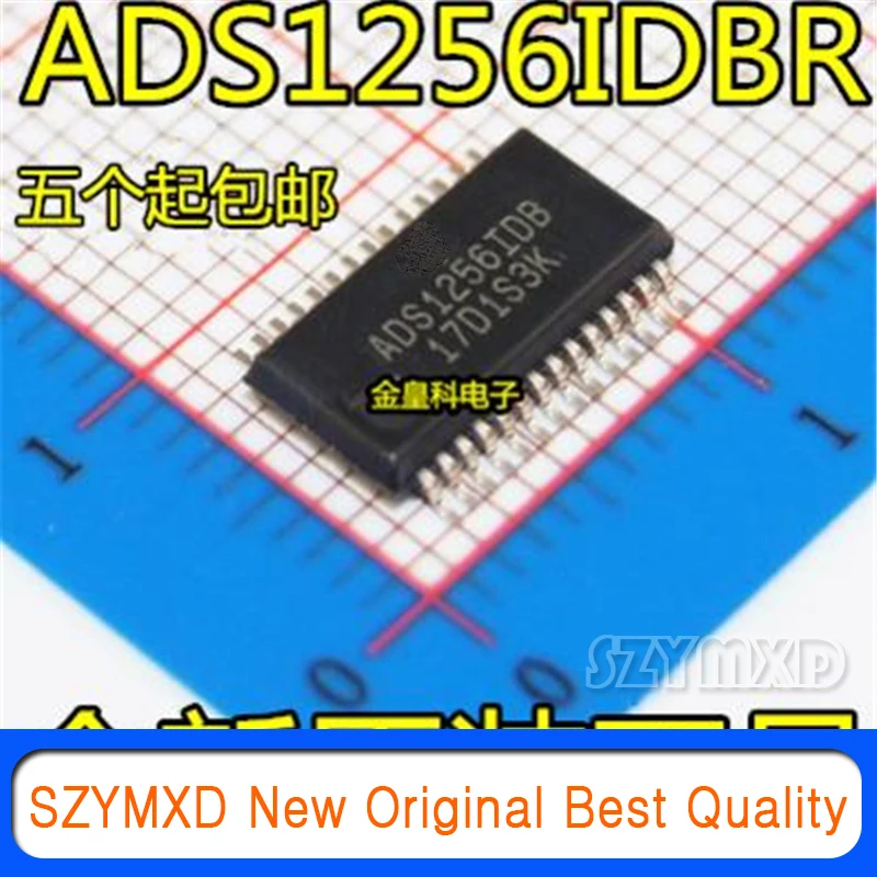 5Pcs/Lot New Original ADS1256 ADS1256IDBR analog-to-digital Converter SSOP-28 Chip In Stock
5Pcs/Lot New Original ADS1256 ADS1256IDBR analog-to-digital Converter SSOP-28 Chip In Stock