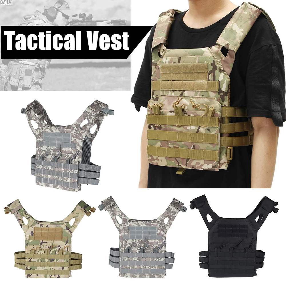 Light Tactical Vest Hunting Safety Vest Military Outdoor Plate Carrier Paintball Protective Adjustable Vest Combat Accessories
Light Tactical Vest Hunting Safety Vest Military Outdoor Plate Carrier Paintball Protective Adjustable Vest Combat Accessories