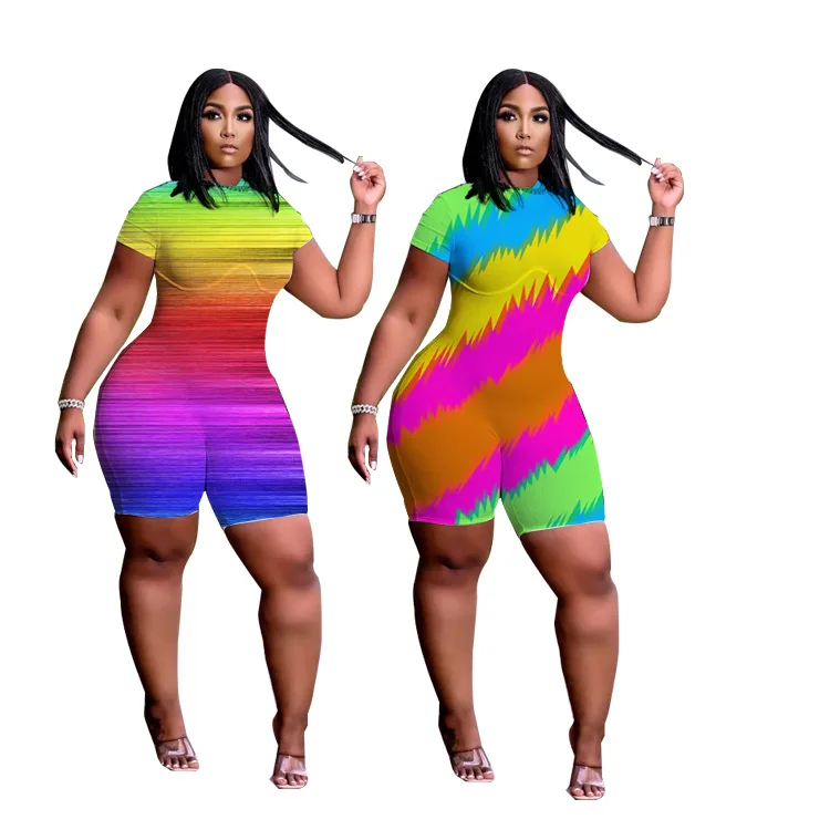Multicolor Bodycon Short Sleeve o Neck Short Jumpsuit Women Slim Jumpsuit Lady Wrap Casual Streetwear 2021
Multicolor Bodycon Short Sleeve o Neck Short Jumpsuit Women Slim Jumpsuit Lady Wrap Casual Streetwear 2021