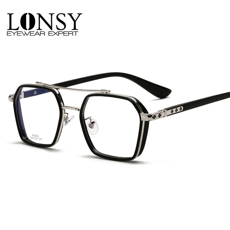 LONSY Fashion High Quality Classic Myopia Prescription Glasses Frame Women/Men Anti Blue Light Optical Computer Eyewear Diopters
LONSY Fashion High Quality Classic Myopia Prescription Glasses Frame Women/Men Anti Blue Light Optical Computer Eyewear Diopters