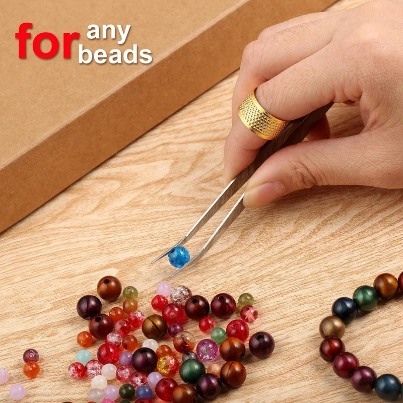 25 Pcs Big Eyes Beaded Needles,Beaded Embroidery Needles with Needle Bottle and Tweezers for Bracelet Jewelry Making
25 Pcs Big Eyes Beaded Needles,Beaded Embroidery Needles with Needle Bottle and Tweezers for Bracelet Jewelry Making