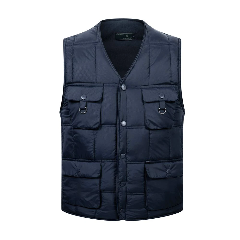 Winter Fleece Vest Mens Multi Pockets Spring Autumn Waistcoat Photographer Fishing Casual Warm Sleeveless Jacket Plus Size 4XL
Winter Fleece Vest Mens Multi Pockets Spring Autumn Waistcoat Photographer Fishing Casual Warm Sleeveless Jacket Plus Size 4XL