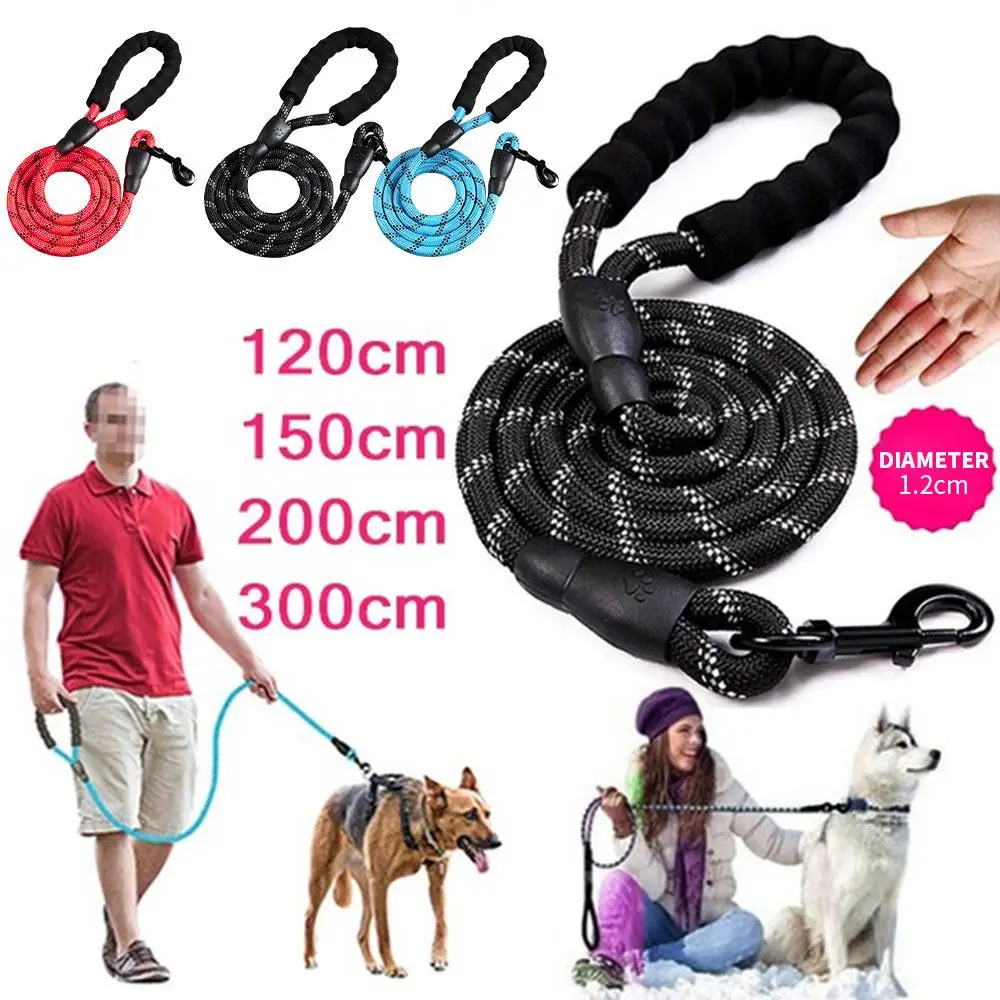 Dog Belt Rope Night Reflection Nylon Dog Leash Dogs Leashes Strap Durable 120/150/200/300cm Chain Outdoor Pet Supplies
Dog Belt Rope Night Reflection Nylon Dog Leash Dogs Leashes Strap Durable 120/150/200/300cm Chain Outdoor Pet Supplies