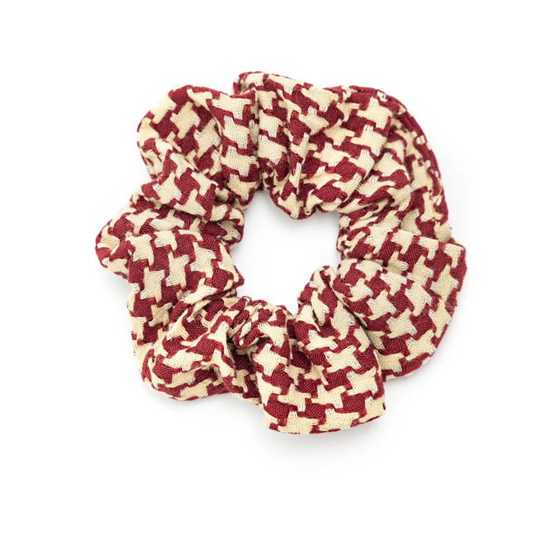 Vintage Rhombus Pattern Hair Rope Elastic Hair Bands Sweet Women Girls Scrunchies Autumn Winter Rubber Band For Hair Accessories
Vintage Rhombus Pattern Hair Rope Elastic Hair Bands Sweet Women Girls Scrunchies Autumn Winter Rubber Band For Hair Accessories