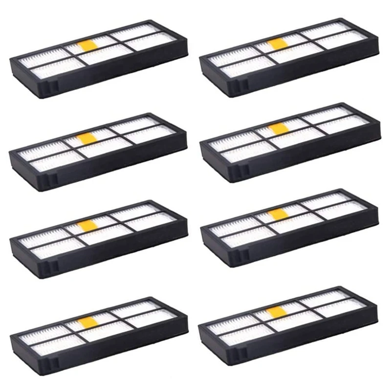 8 пакеты HEPA фильтр, фильтры для IRobot Roomba 800 900 серии Запчасти аксессуары 805 860 870 вакуумные очистители
8 пакеты HEPA фильтр, фильтры для IRobot Roomba 800 900 серии Запчасти аксессуары 805 860 870 вакуумные очистители