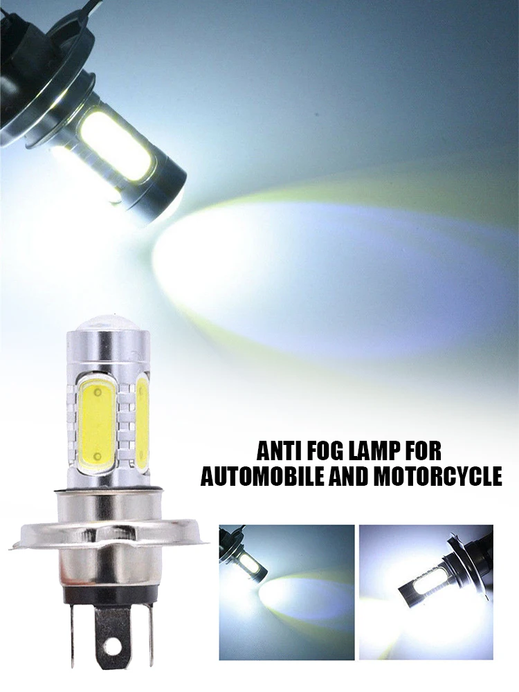 H4 6000K High Power COB LED Bulb White High/Low beam Light Car Motorcycle Headlight Fog Light Plug Super Bright Accessories New
H4 6000K High Power COB LED Bulb White High/Low beam Light Car Motorcycle Headlight Fog Light Plug Super Bright Accessories New
