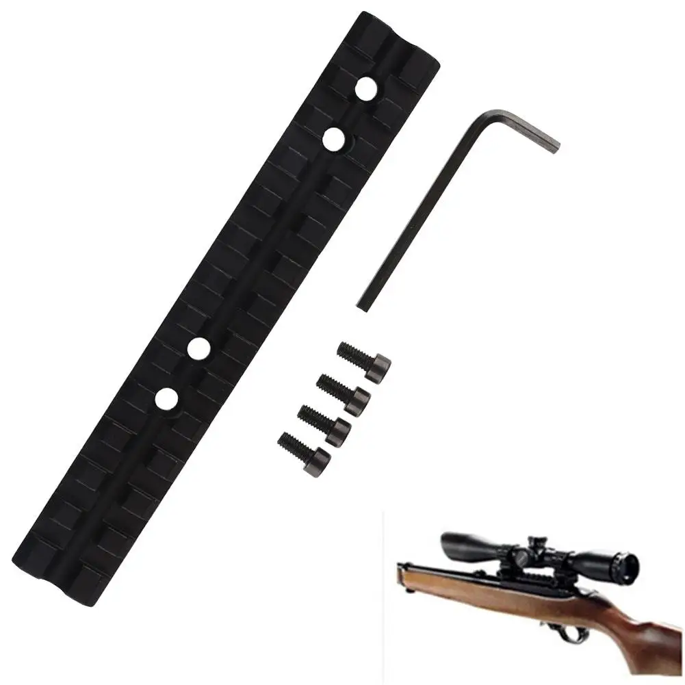 5.5" Picatinny Weaver 20mm Rail Mount W/ Wrench 13 Slots for Rifle Scope Shotgun
5.5" Picatinny Weaver 20mm Rail Mount W/ Wrench 13 Slots for Rifle Scope Shotgun