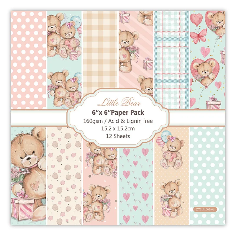 12Pcs/Lot Little Bear Retro Material Papers DIY Scrapbooking Album Diary Gift Decorative Paper Scrapbooking Paper 
12Pcs/Lot Little Bear Retro Material Papers DIY Scrapbooking Album Diary Gift Decorative Paper Scrapbooking Paper