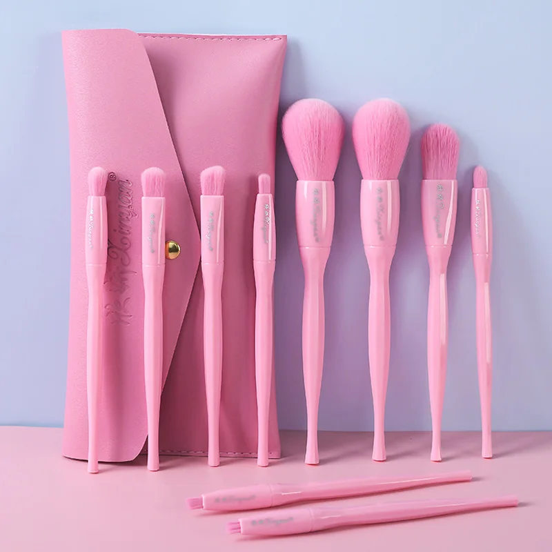 10 Pcs Candy Color Makeup Brushes Set Liquid Foundation Eyebrows Eye Shadow Blush Makeup Tools
10 Pcs Candy Color Makeup Brushes Set Liquid Foundation Eyebrows Eye Shadow Blush Makeup Tools