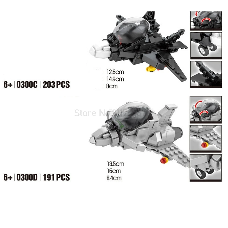 City Military Survival War Airplane Fighter Series Model Building Blocks Creator Diy Kits Assemble Kid Educational Toys For Boys
City Military Survival War Airplane Fighter Series Model Building Blocks Creator Diy Kits Assemble Kid Educational Toys For Boys