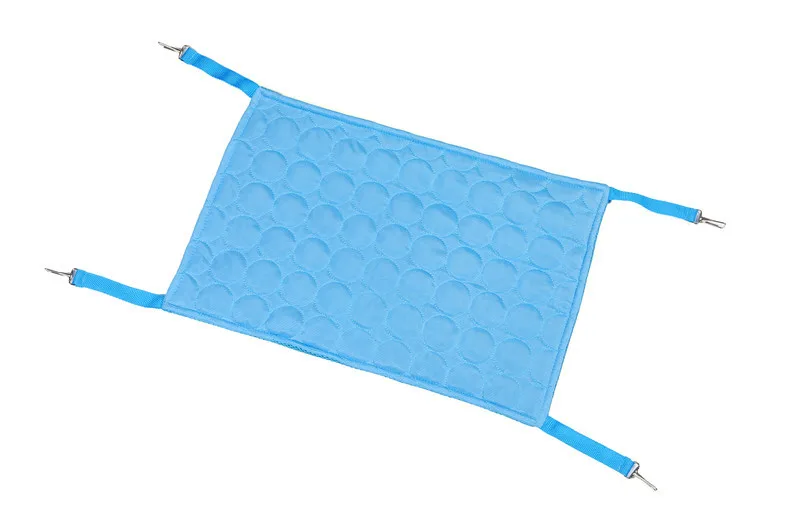 Cat Cooling Hanging Bed Blue Double- Sided Available Cool Breathable Hanging Mattress Summer Cooling Hammock for Cats Pet Supply
Cat Cooling Hanging Bed Blue Double- Sided Available Cool Breathable Hanging Mattress Summer Cooling Hammock for Cats Pet Supply