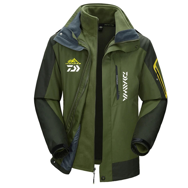 New Daiwa Fishing Jackets Winter Autumn Winter Waterproof Warm Fishing Clothing Men Fleece Thick Outdoor Fishing Shirts
New Daiwa Fishing Jackets Winter Autumn Winter Waterproof Warm Fishing Clothing Men Fleece Thick Outdoor Fishing Shirts