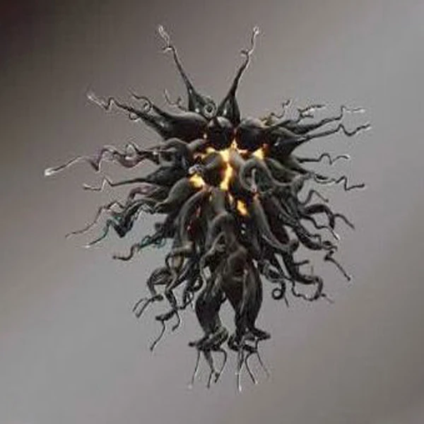 Hand-blown Glass Crystal Chandelier Black W80xH100CM LED Art Pendant Light Indoor Lustre Hotel Hall/Parlor Decoration
Hand-blown Glass Crystal Chandelier Black W80xH100CM LED Art Pendant Light Indoor Lustre Hotel Hall/Parlor Decoration