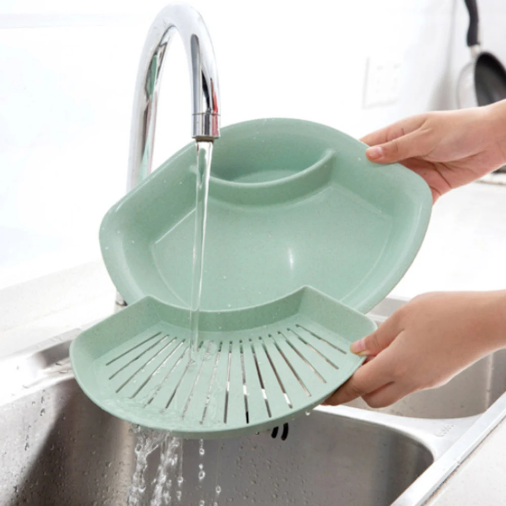 30*23cm Wheat+PP Wheat Straw Fan-shaped Dumpling Plate Double-layer Drain Plate With Vinegar Dish Fruit and Vegetable Dish
30*23cm Wheat+PP Wheat Straw Fan-shaped Dumpling Plate Double-layer Drain Plate With Vinegar Dish Fruit and Vegetable Dish