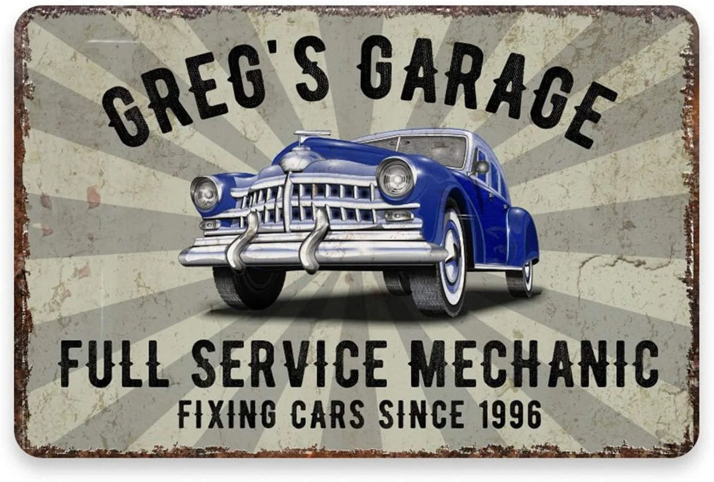 Vintage Distressed Look Classic Metal Sign Printed Plaque Sign Wall Hanging Art Poster Plate Garage Pub Rustic Wall sign 
Vintage Distressed Look Classic Metal Sign Printed Plaque Sign Wall Hanging Art Poster Plate Garage Pub Rustic Wall sign