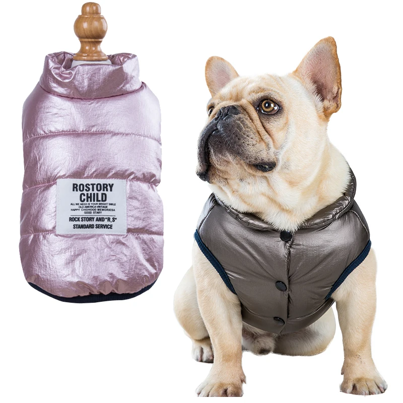 Warm Winter Dog Clothes Vest Jacket Coat French Bulldog Pet Clothing Waterproof Outfit for Small Fabric Puppy S-2XL
Warm Winter Dog Clothes Vest Jacket Coat French Bulldog Pet Clothing Waterproof Outfit for Small Fabric Puppy S-2XL
