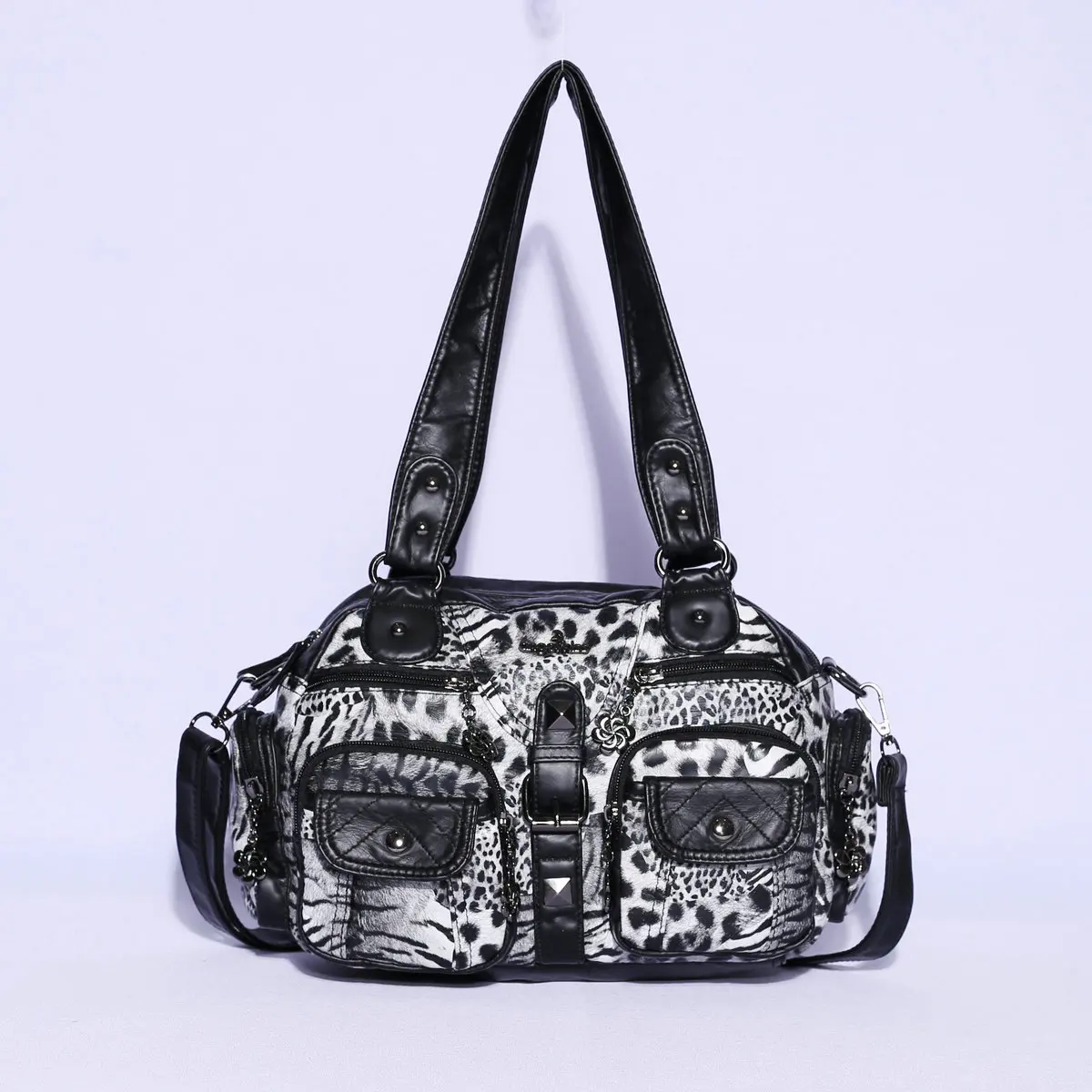 Angel Kiss Handbags for Women Faux Leather Lady Shoulder Bag Purse Fashion Casual Leopard Pattern Spotted Messenger Bag
Angel Kiss Handbags for Women Faux Leather Lady Shoulder Bag Purse Fashion Casual Leopard Pattern Spotted Messenger Bag