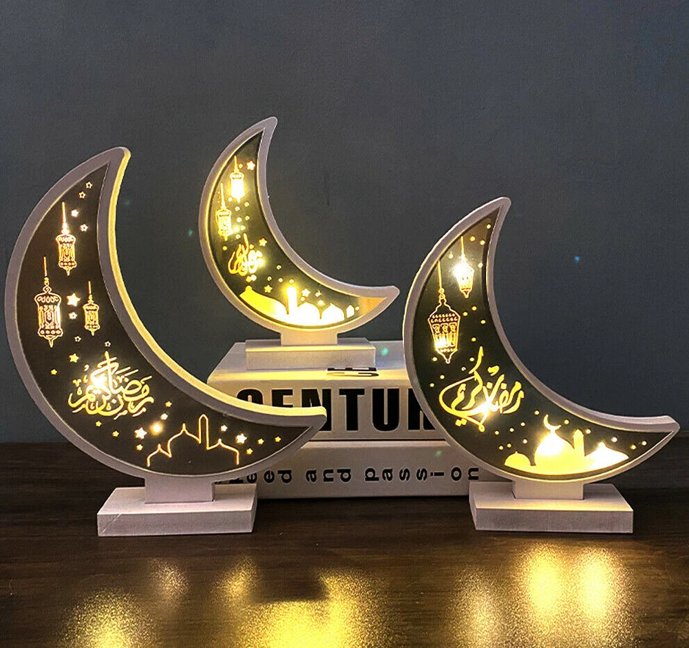 New Partern رمضان Perfect for Ramadan Eid Mubarak Wooden LED Night Light Ornaments Islam Muslim Festival Decor led lights
New Partern رمضان Perfect for Ramadan Eid Mubarak Wooden LED Night Light Ornaments Islam Muslim Festival Decor led lights