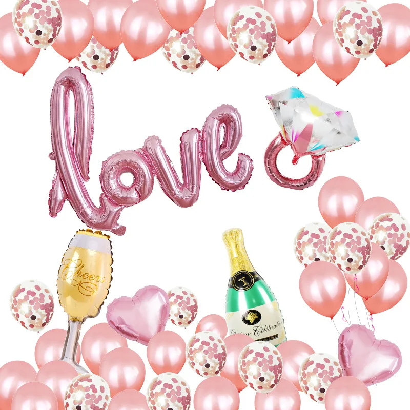 Bachelorette Party Decorations Balloons - Bridal Shower Decorations Champagne Bottle Goblet Balloons Ring Foil Decoration
Bachelorette Party Decorations Balloons - Bridal Shower Decorations Champagne Bottle Goblet Balloons Ring Foil Decoration